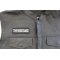 The Resistance Patch The Resistance Patch - 4x1.5 inch. Embroidered Iron on Patch shown on leather vest