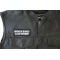 Broken Bones Club Member Patch Broken Bones Club Member Patch, Biker Saying Patches shown on leather vest