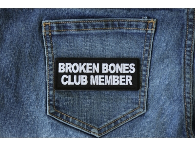 Broken Bones Club Member Patch