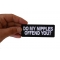 Do My Nipples Offend You Patch Do My Nipples Offend You Patch shown on hand for size comparison