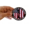 Freedom Ain't Free In Memory of Our Fallen Boot Rifle Helmet Patch Freedom Ain't Free In Memory of Our Fallen Boot Rifle Helmet Patriotic Iron on Patch shown on hand for size comparison