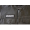I haven't Even Started to Procrastinate Yet Patch, Funny Saying Patches shown on leather vest