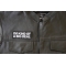 I'm Kind of a Big Deal Patch - 4x1.5 inch. Embroidered Iron on Patch shown on leather vest