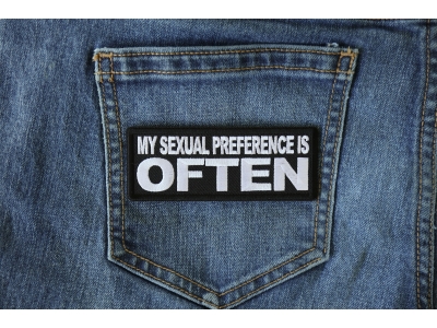 My Sexual Preference is Often Patch