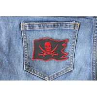 Pirate Skull Patch Red Pirate Skull Patch Red