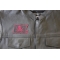 Pirate Skull Patch Red Pirate Flag Skull and Crossed Swords Patch, Skull Patches shown on leather vest