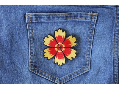 Red Yellow Flower Patch