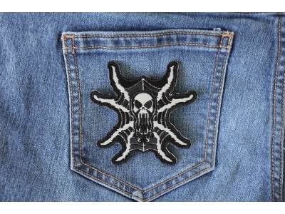Spider Skull Reflective Patch