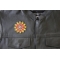 Symmetric Flowers Patch Flower Patch, Hippie Patches shown on leather vest