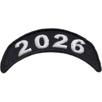2026 Upper Rocker White Year Patch