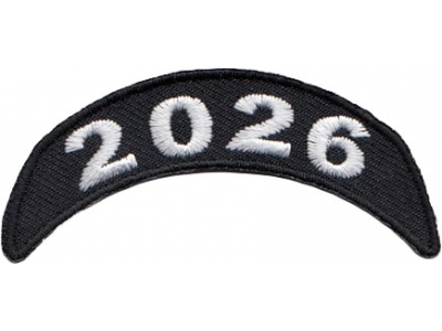 2026 Upper Rocker White Year Patch