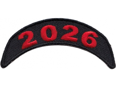 2026 Upper Rocker Red Year Patch