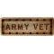 Army Vet Oak Wood Patch