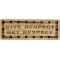 Give Respect Get Respect Oak Wood Patch