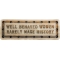 Well behaved Women rarely make History Wood Oak Patch