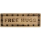 Free Hugs Oak Wood Patch