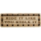Ride it Like You Stole It Wood Oak Patch
