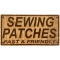 Sewing Patches Wood Sign