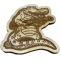 Alligator with Shotgun Wood Decor