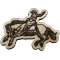 Cowboy on Horse Wood Decor
