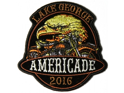 Americade 2016 Bike Week Patch Eagle Motorcycle