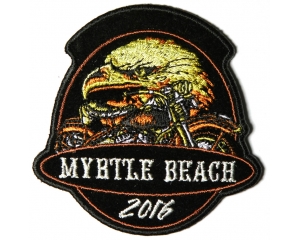 Myrtle Beach 2016 Eagle Motorcycle Patch