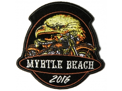 Myrtle Beach 2016 Eagle Motorcycle Patch