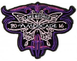 Americade 2016 Bike Week Patch Butterfly