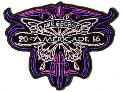 Americade 2016 Bike Week Patch Butterfly