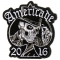Americade 2016 Bike Week Patch Tall Hat Skull
