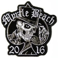 Myrtle Beach 2016 Tall Hat Skull