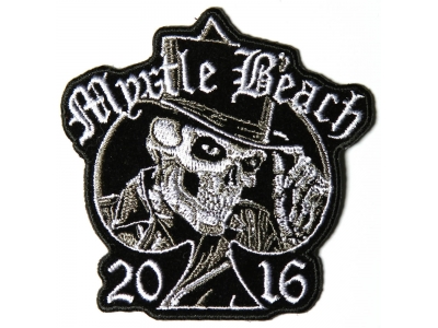 Myrtle Beach 2016 Tall Hat Skull