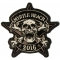 Myrtle Beach 2016 Bike Week Patch Star Skull