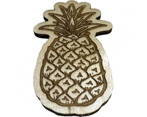 Pineapple Wood Decor