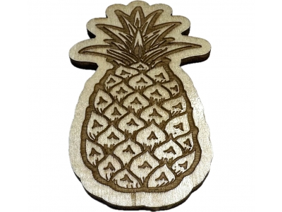 Pineapple Wood Decor