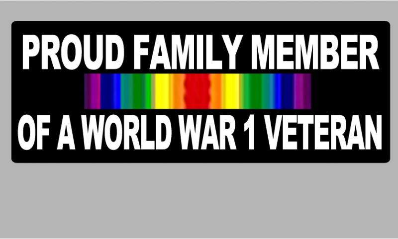 3 New Patches for family members of War Veterans