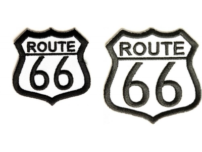 Route 66 Patches 2 Piece Set