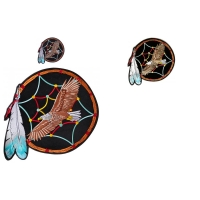 Eagle In Dreamcatcher 3 Size Patch Set