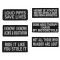 Funny Biker Patches Set Of 6