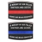 In Memory Of Fallen Brothers and Sisters Police Officers and Firefighters Patches