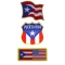 Puerto Rico Flag Patches 3 Embroidered Flags For Puerto Ricans
