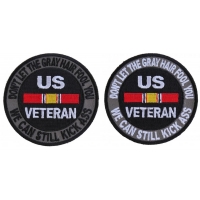US VETERAN WE CAN KICK ASS Patch FUNNY Patch For Vets