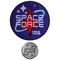 Space Force Pin and Patch