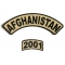 Afghanistan 2001 Rocker Patch 2 Pieces