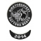 Biketoberfest 2014 Daytona 2 Piece Patch Set