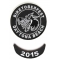 Biketoberfest 2015 Daytona 2 Piece Patch Set