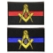 Mason Police Officer and Fire Fighter Support Patches