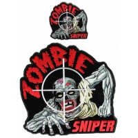 Zombie Patches Small Large Sniper Patch Set