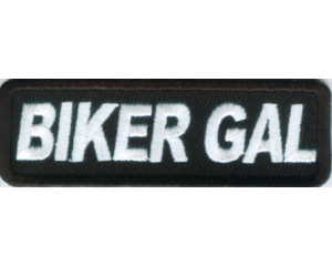 Biker Gal Patch