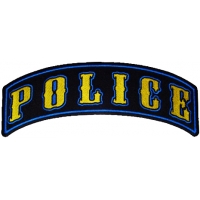 Police Rocker Large Police Rocker Large